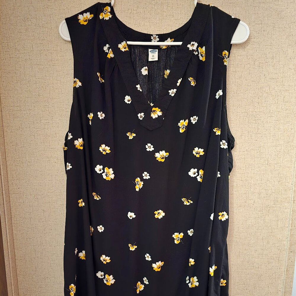 XL Old Navy Floral Midi Dress